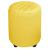 Пуф Тепал, экокожа, желтый