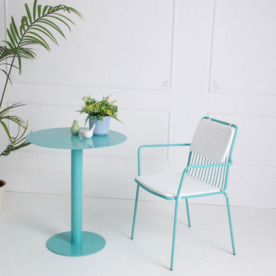 Стул Лион с подлокотниками и подушкой, ткань Оксфорд 600