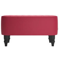 Фотография товара Банкетка Лотик, экокожа, красный от компании ChiedoCover.