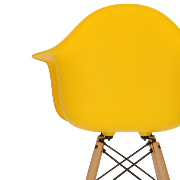  Кресло Eames DAW Барное Желтое - фото 5