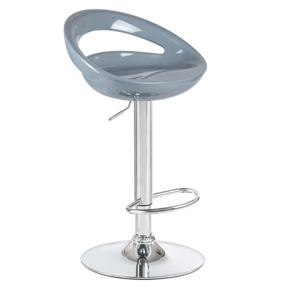Стул барный ДИСКО, серый Стул барный ДИСКО, серый - фото 2