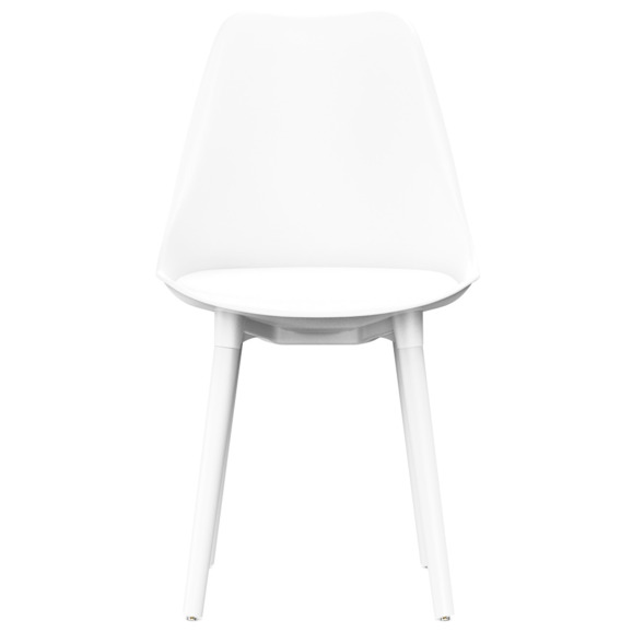 Стул Cipher B, белый, белые ножки - фото 2