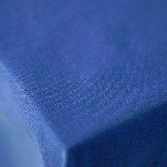 Подушка на стул, галета, велюр синий - фото 6