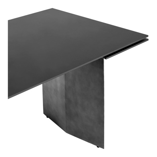 Стол обеденный Селин раскладной 160-240*90 керамика темная - фото 4