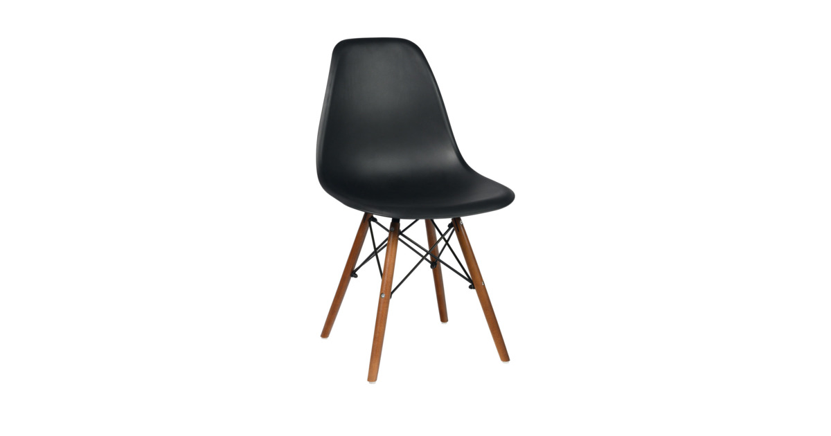 Стул пластиковый Eames, черный купить по цене 1 990₽ от производителя ...