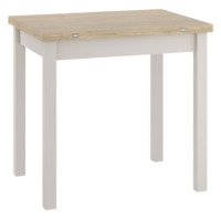 Настоящее фото товара Стол обеденный Mesh, раскладной, дуб кремона, кашемир, произведённого компанией ChiedoCover