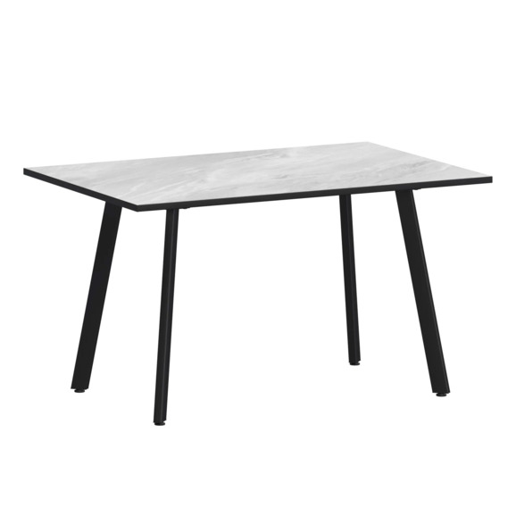 Стол нераздвижной Рольф, лавант, черный муар - фото 1