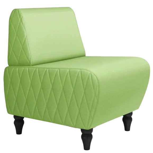 Кресло Лотик экокожа, салатовый Кресло Лотик экокожа, салатовый - фото 1