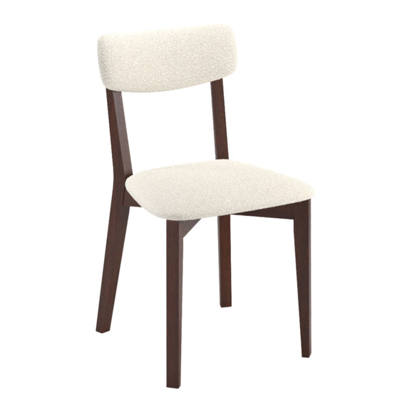 Стул К1, венге, букле вайт - фото 1