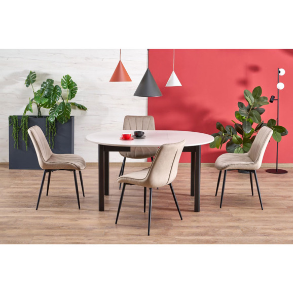 Стол обеденный Relativity, кашемир, черный Стол обеденный Relativity, кашемир, черный - фото 3