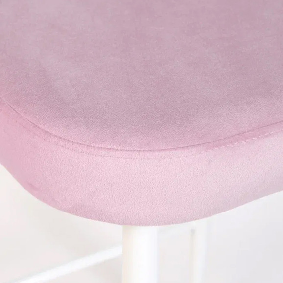 Стул Пиннате, барный, сиреневый, белый, велюр - фото 10