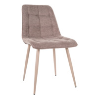 Настоящее фото товара Стул кухонный Rapture, бежевый, кашемир, произведённого компанией ChiedoCover