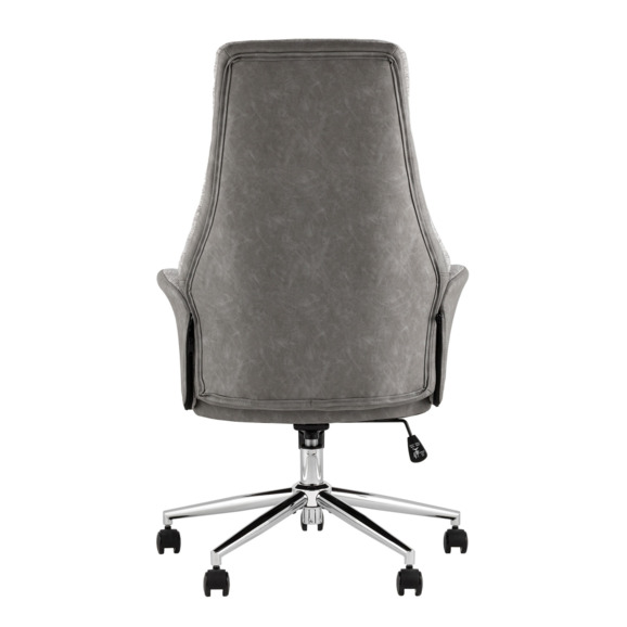 Кресло офисное Neo, светло-серый, экокожа, ткань Кресло офисное Neo, светло-серый, экокожа, ткань - фото 5