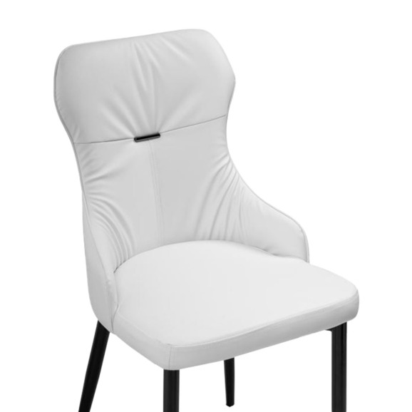 Стул на металлокаркасе Neli white / black Стул на металлокаркасе Neli white / black - фото 5