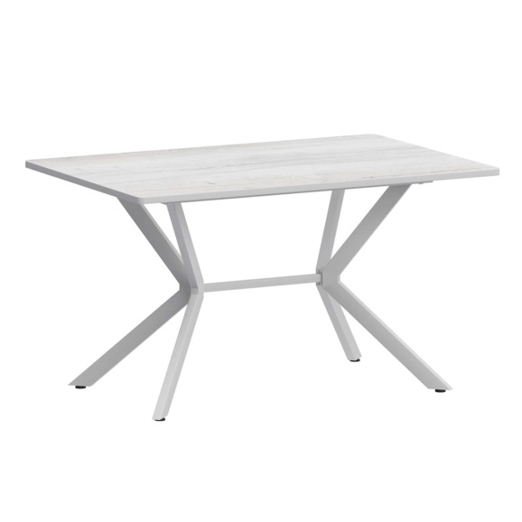 Стол нераздвижной Сири 1200 Р20, фрост, белый муар - фото 1