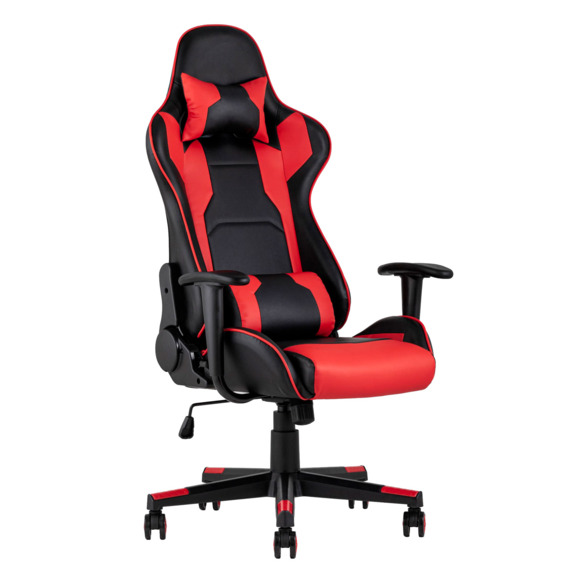 Кресло игровое TopChairs Diablo красное - фото 1