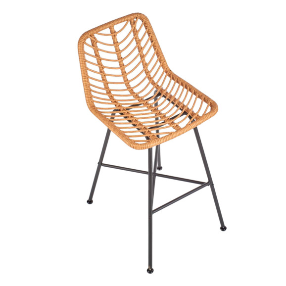 Стул барный Grid, черный - фото 5