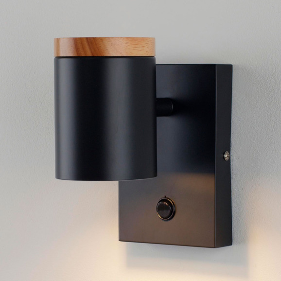 Светильник настенный Рик Ашесвуд, чёрный - фото 4