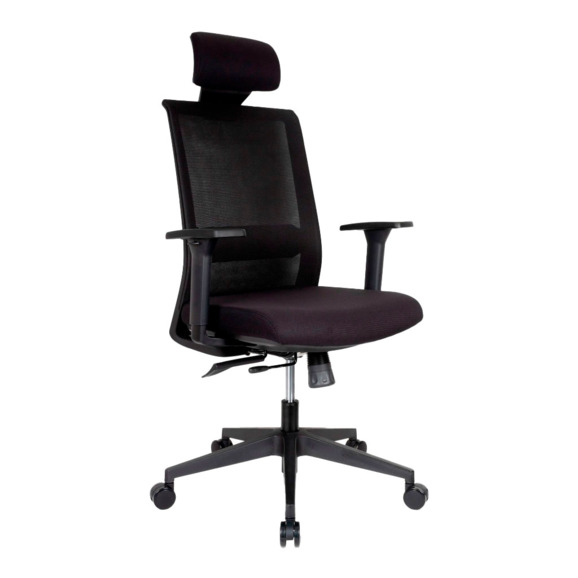 Кресло College CLG-429 MBN-A Black - фото 1