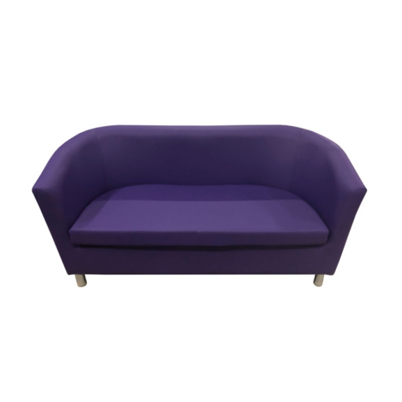Диван Вейв двухместный, фиолетовый - фото 2
