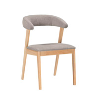 Настоящее фото товара Деревянный стул Токио 2 ткань 231 / светлое дерево, произведённого компанией ChiedoCover