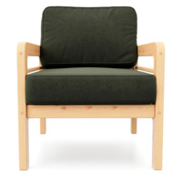 Кресло Эмма, тёмно-зеленое