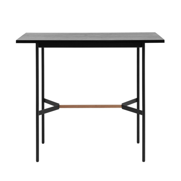 Стол барный Knobb 120*60 черный, столешница - фото 2