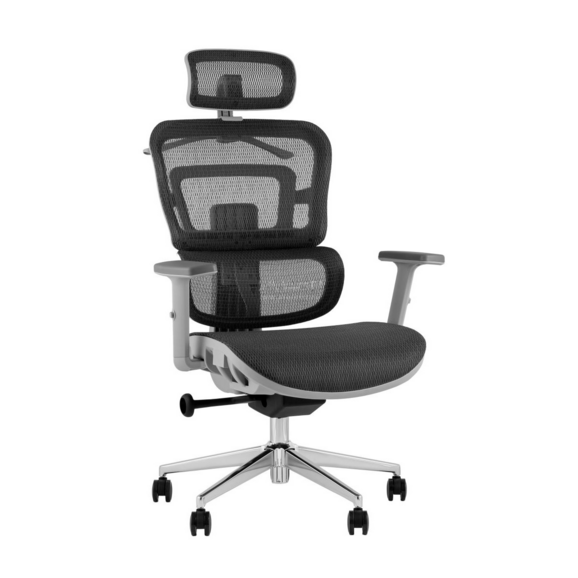 Кресло офисное TopChairs Techno Professional серый - фото 1