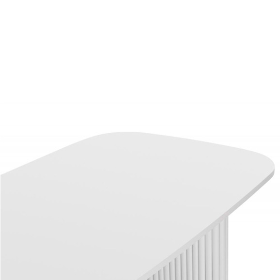 Бавария B 200 х 90 белая пленка шагрень / белый Бавария B 200 х 90 белая пленка шагрень / белый - фото 4