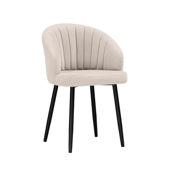 Стул на металлокаркасе Бэнбу крутящийся marseille 2 данс / черный - фото 1