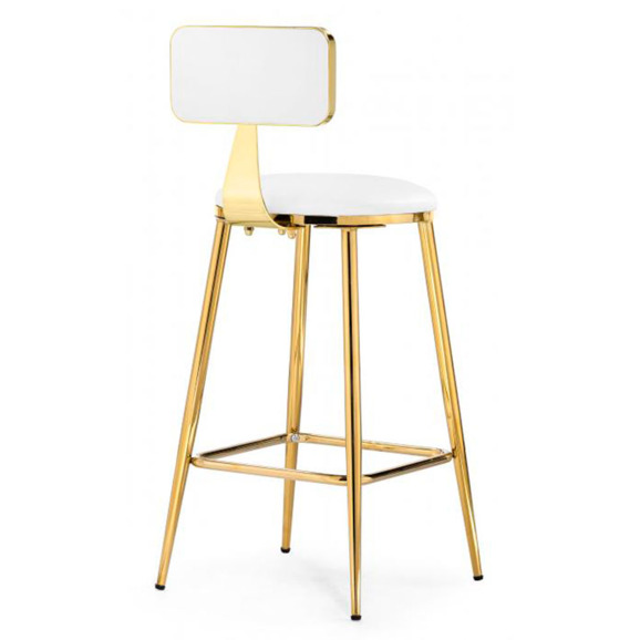 Стул Persi white / gold - фото 4