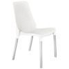 Стул Тилл, белый, хром, цинк