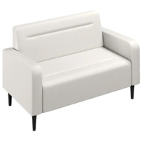 Фотография Диван Папилла, экокожа, 132 см, белый от производителя ChiedoCover, картинка продукции, реальное фото товара Настоящее фото товара Диван Папилла, экокожа, 132 см, белый, произведённого компанией ChiedoCover