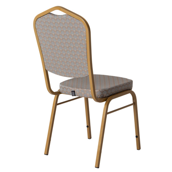 Стул Хит 20, жаккард арш изумруд, каркас золото - фото 8