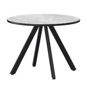 Фотография товара Стол нераздвижной Лаки мини 900мм, лавант, черный муар от компании ChiedoCover.