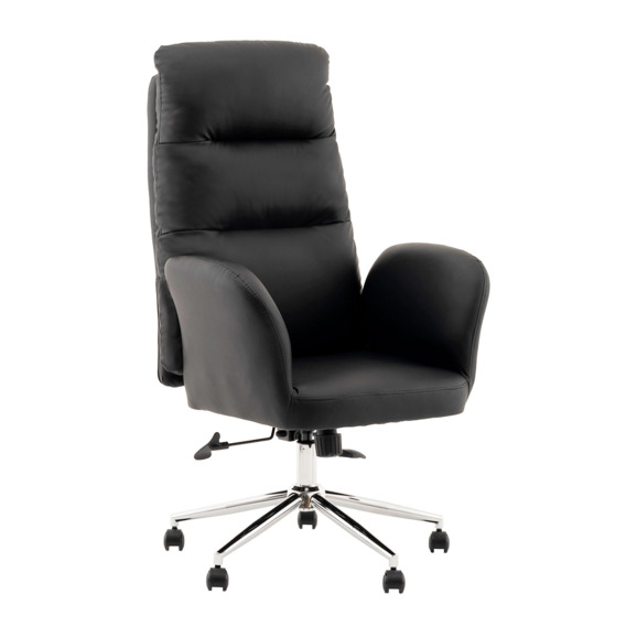 Кресло руководителя TopChairs Strict, черный - фото 1