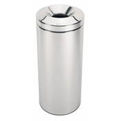 Фотография товара Урна для мусора с защитой от возгорания, 30 литров, сталь матовая от компании ChiedoCover.