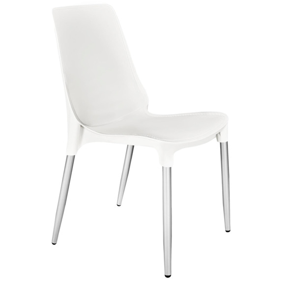 Стул Плая, белый, хром Стул Плая, белый, хром - фото 1