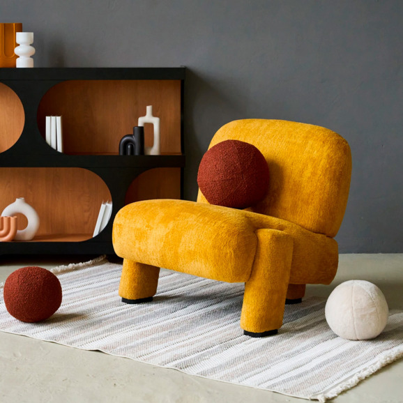 Кресло Orli, бежевый - фото 7