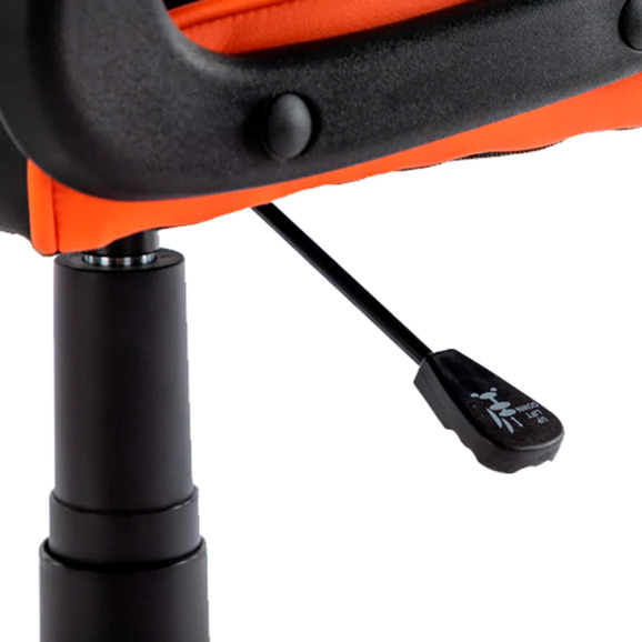 Кресло компьютерное Pandemonium, черный, оранжевый - фото 7