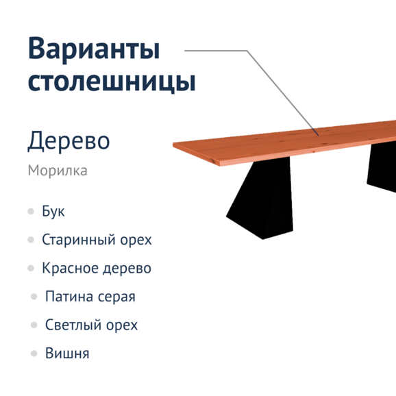 Стол Лофт Фостер - фото 3