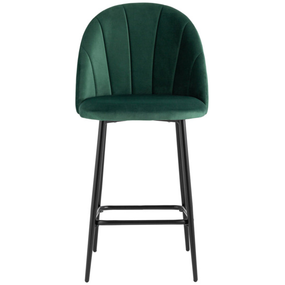 Стул полубарный Логан SN, велюр, зелёный Стул полубарный Логан SN, велюр, зелёный - фото 2