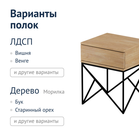 Тумба Лофт 3 - фото 2