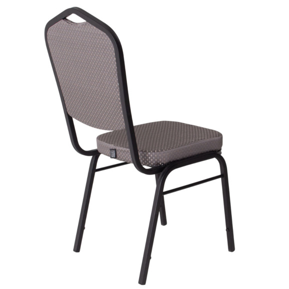 Стул Хит 20, жаккард Flora damask comp grey, каркас черный муар - фото 7