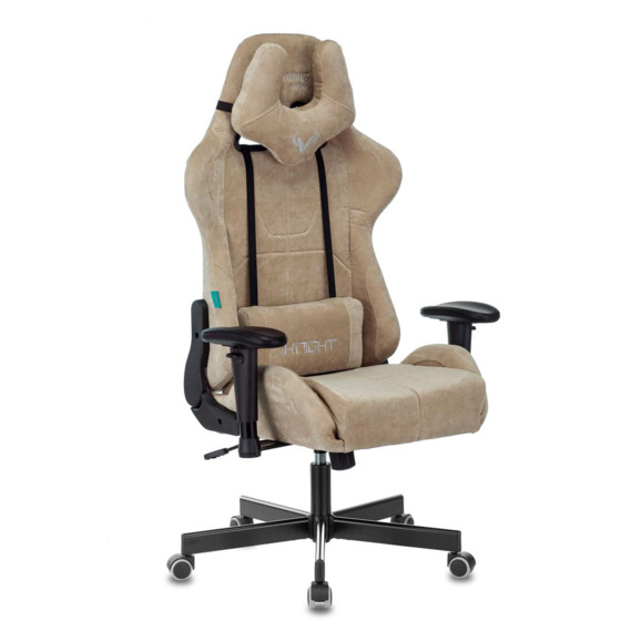 Кресло игровое Бюрократ Viking Knight LT15 Fabric песочный - фото 1