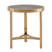 Фотография товара Журнальный столик Адриана 50*50 см серая керамика от компании ChiedoCover.