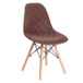 Чехол Е06 на стул Eames, коричневый