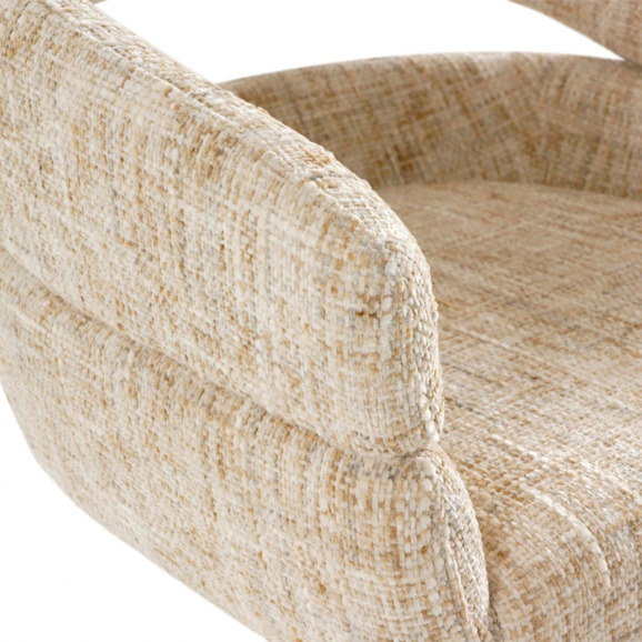 Кресло Teffi, бежевый, светло-серый - фото 5