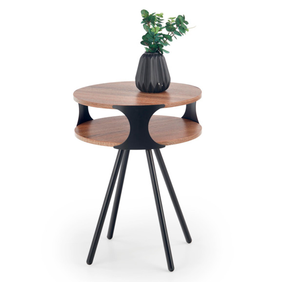 Столик журнальный Myth, черный, дуб сонома Столик журнальный Myth, черный, дуб сонома - фото 3