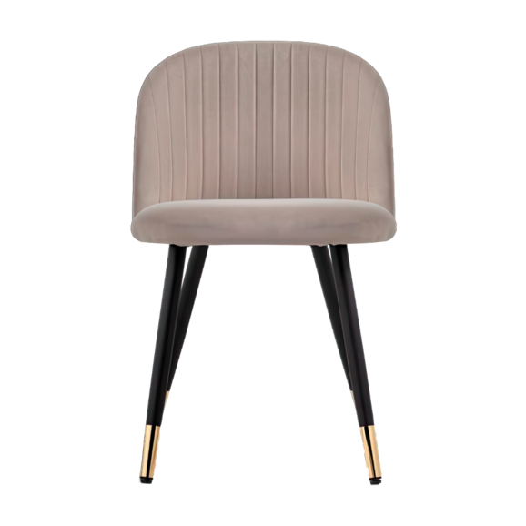 Стул Gabi latte / black / gold - фото 2